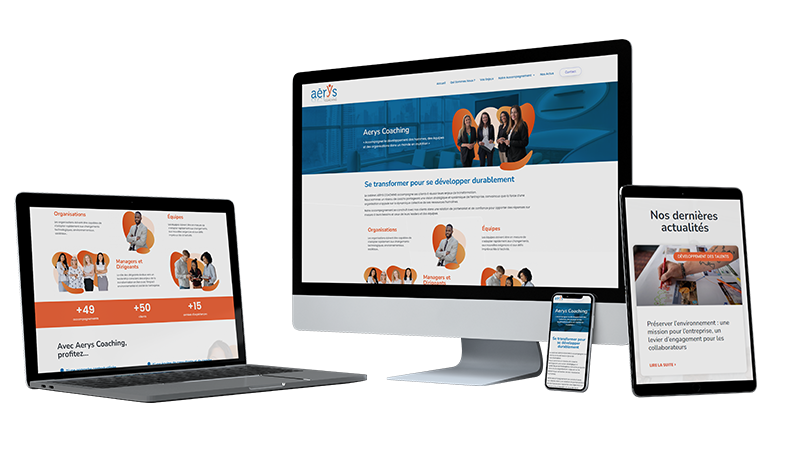 Aerys Coaching - Responsive 4 écrans