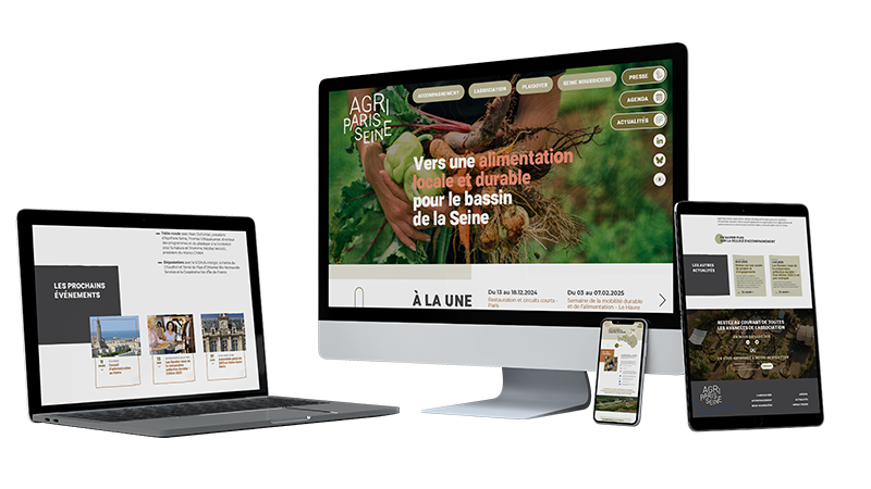 AgriParis Seine - Responsive 4 écrans