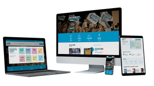 Nouveau site responsive de La FAGE créé et réalisé par ETHICWEB. Vue 4 écrans